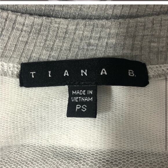 Tiana b grey and white striped tshirt dress - Picture 5 of 6